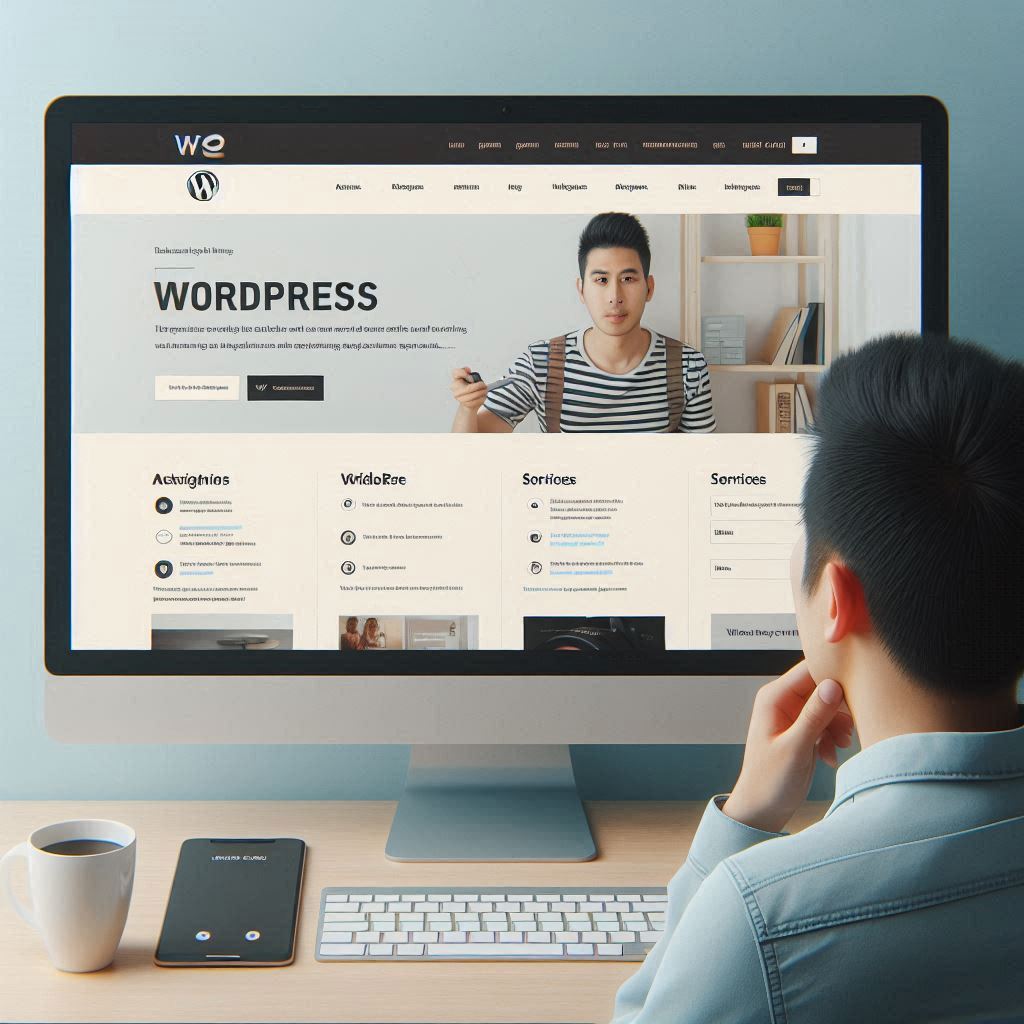 How to make website on WordPress